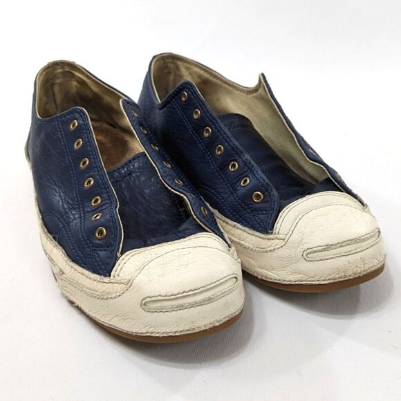 Vintage Jack Purcell Leather Converse - Picture 4 of 11